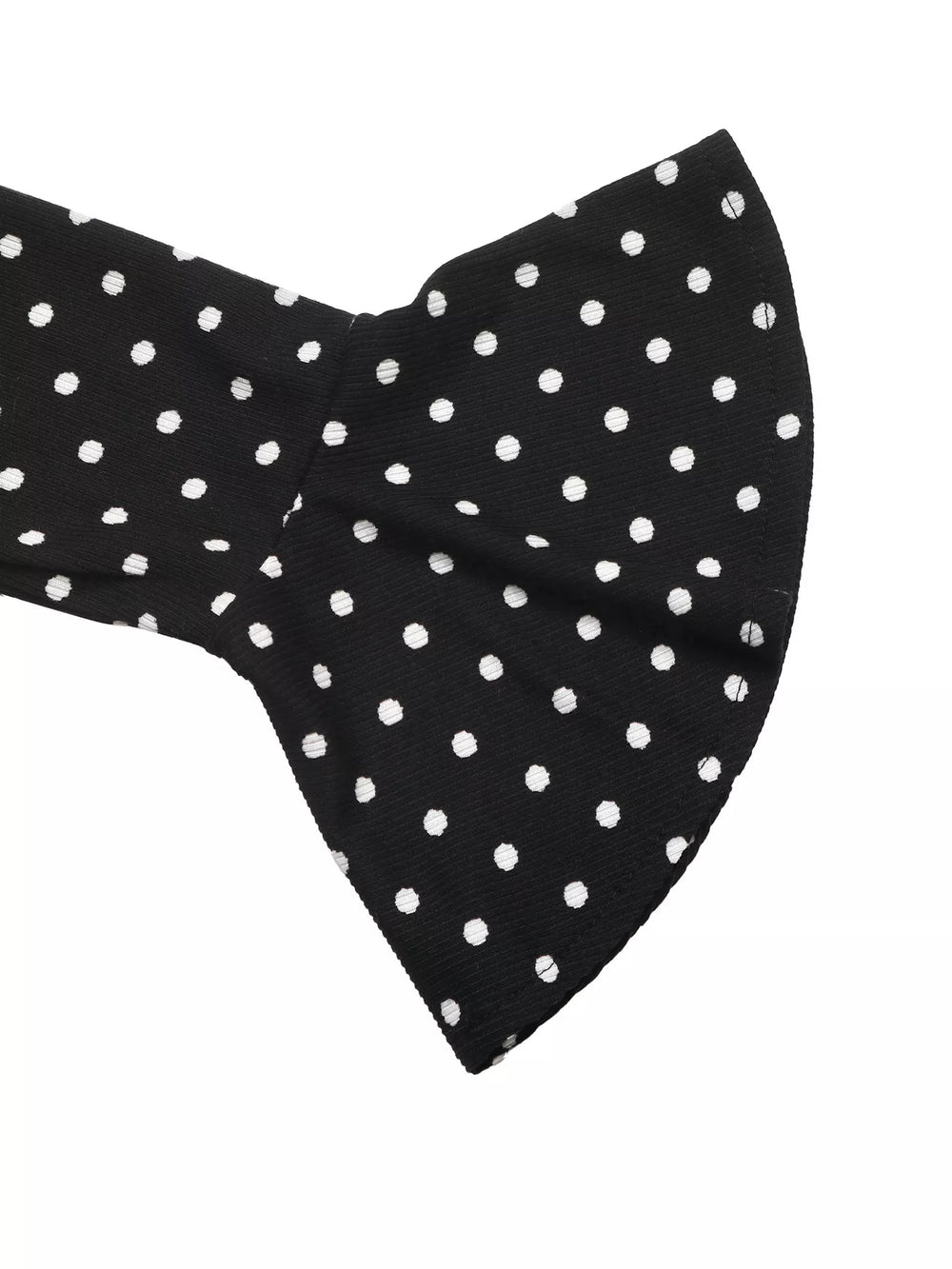 Polka Dot Ruffle Hem Mini Dress