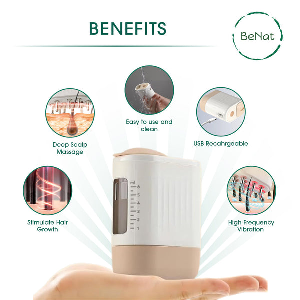 Scalp Oil Applicator + Massager