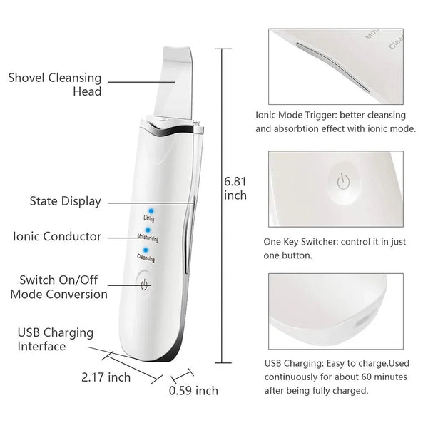 Ultrasonic Facial Spatula