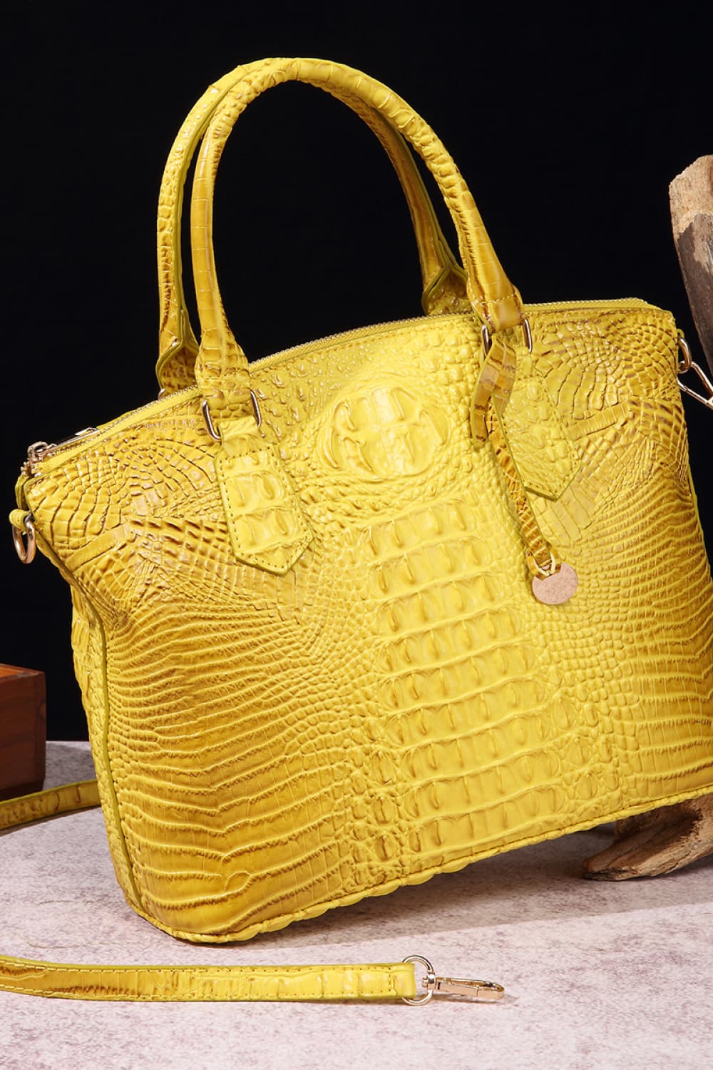 Faux Leather Handbag