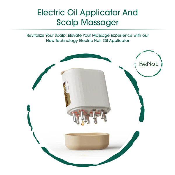 Scalp Oil Applicator + Massager