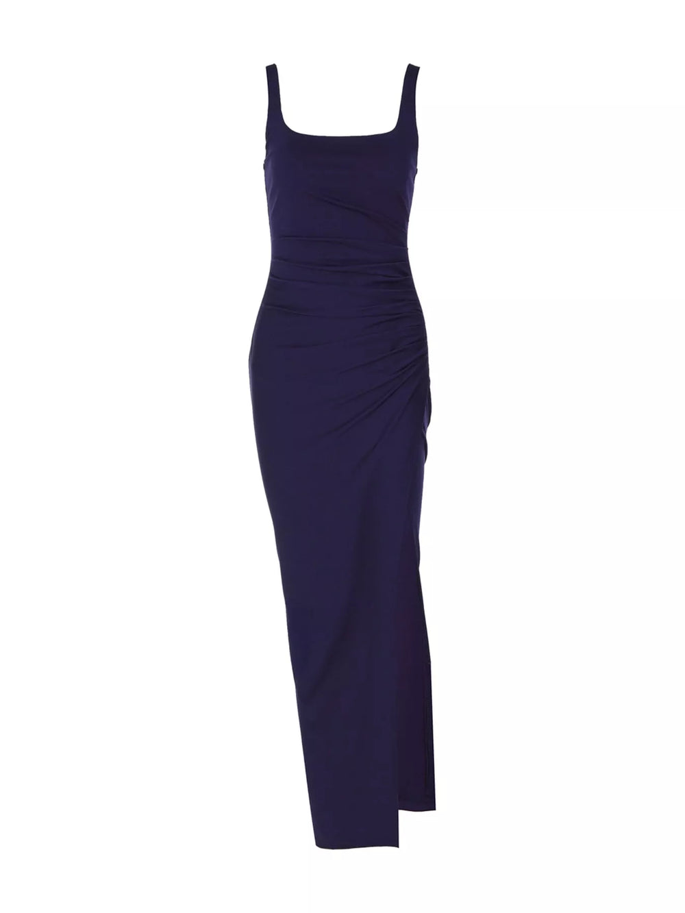 Sleeveless High-Slit Evening Maxi Dress