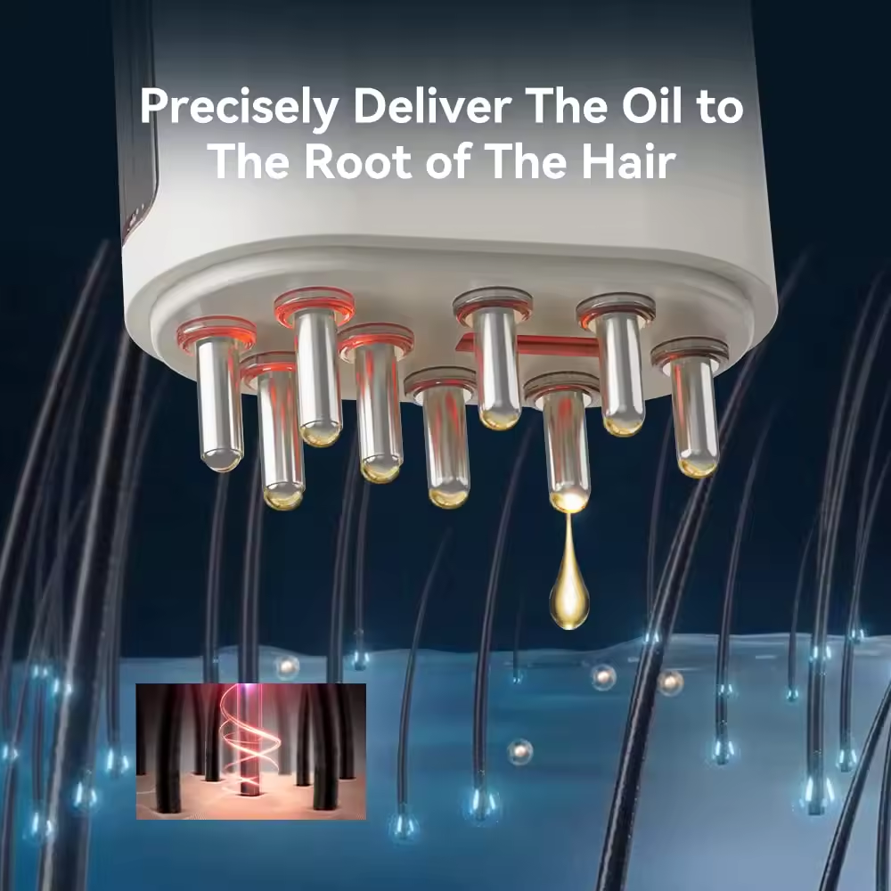 Scalp Oil Applicator + Massager