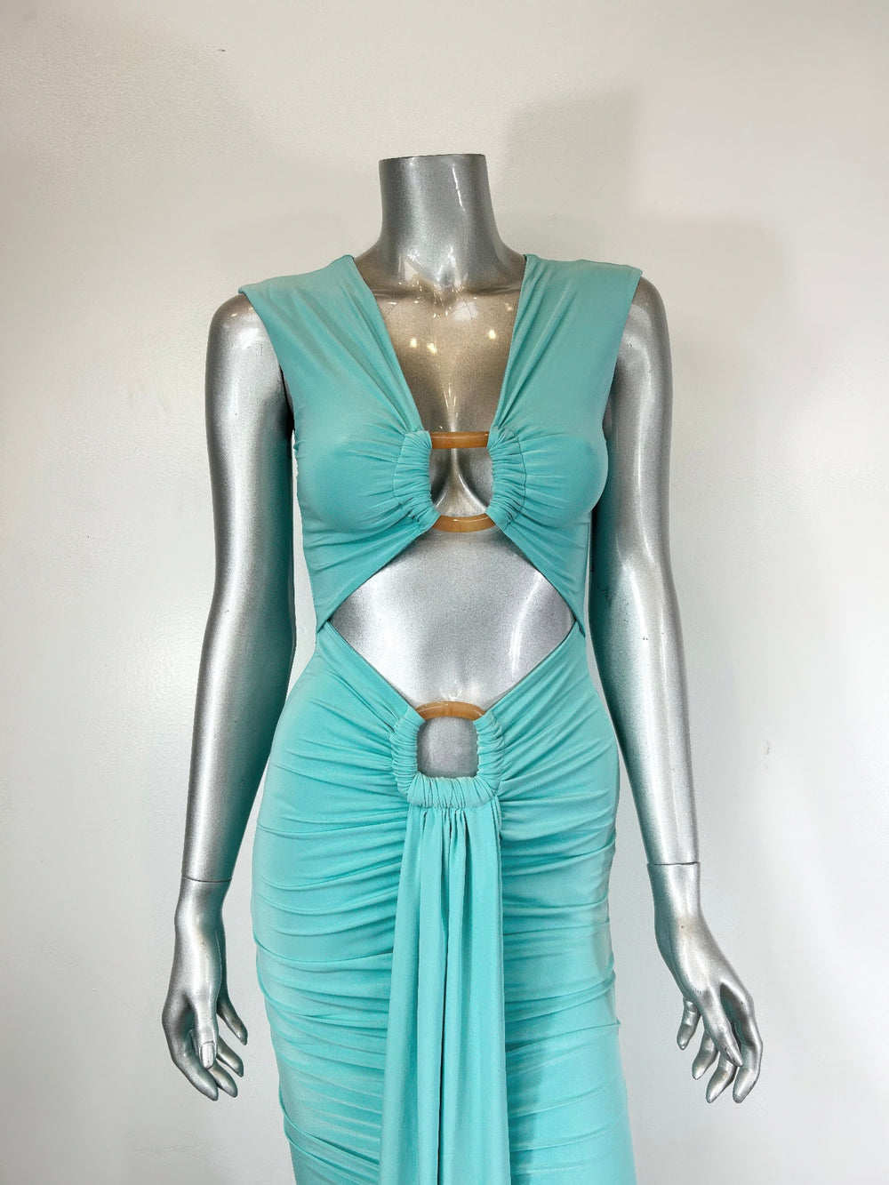 Stretch Jersey Bodycon Midi Dress