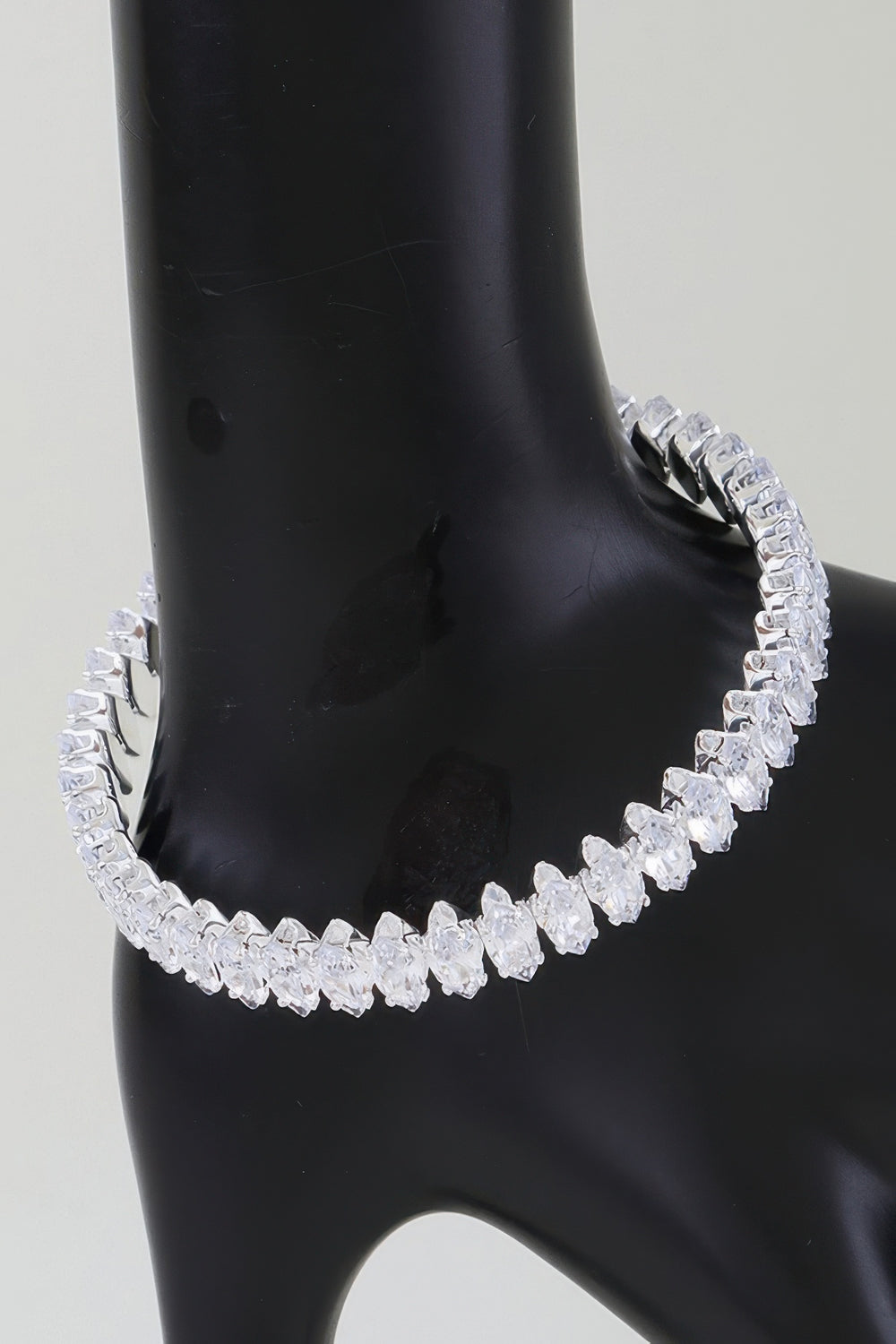 Cubic Zirconia Cuff Bracelet