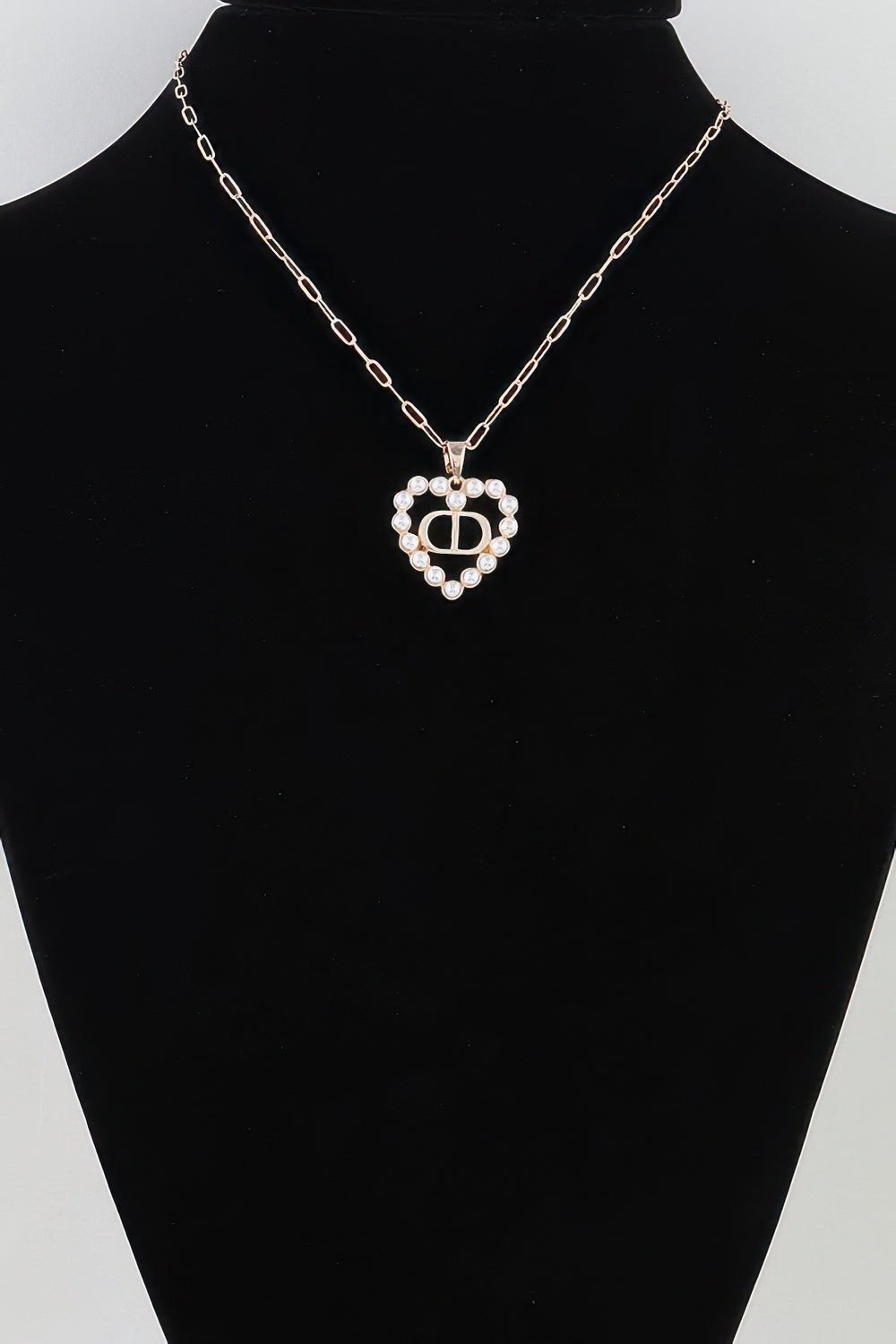 Snake Chain Teardrop Lariat Necklace