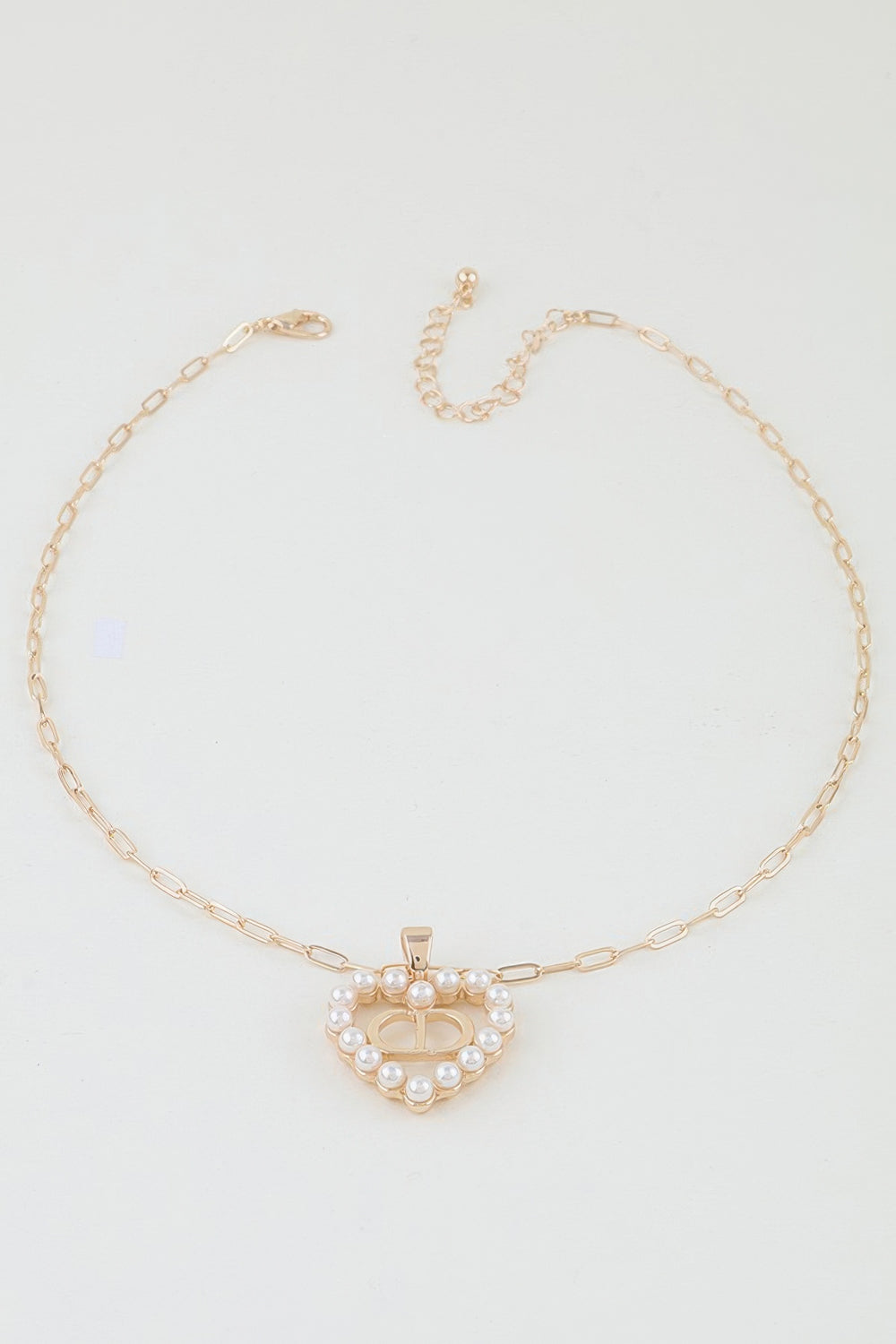 Snake Chain Teardrop Lariat Necklace