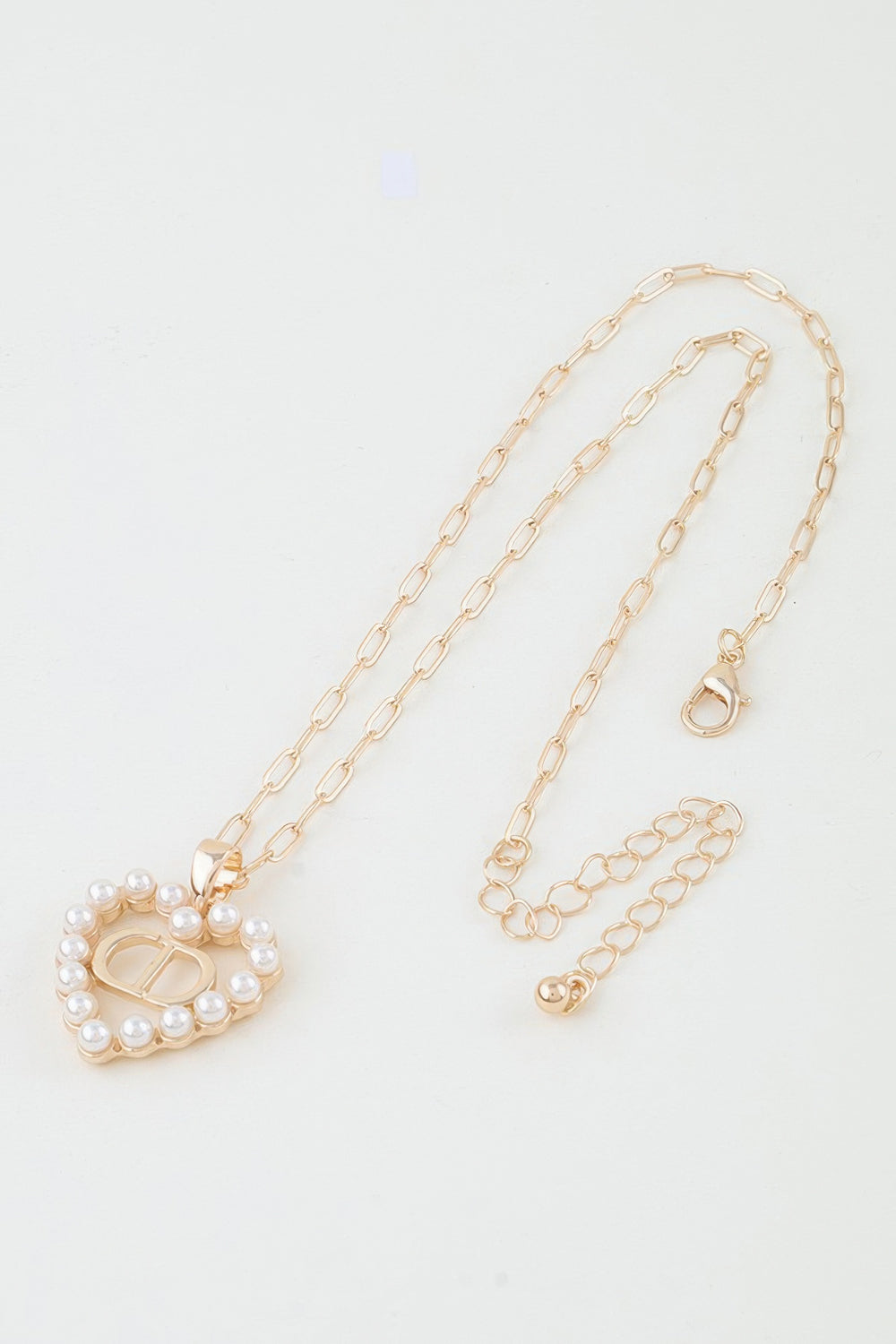 Snake Chain Teardrop Lariat Necklace