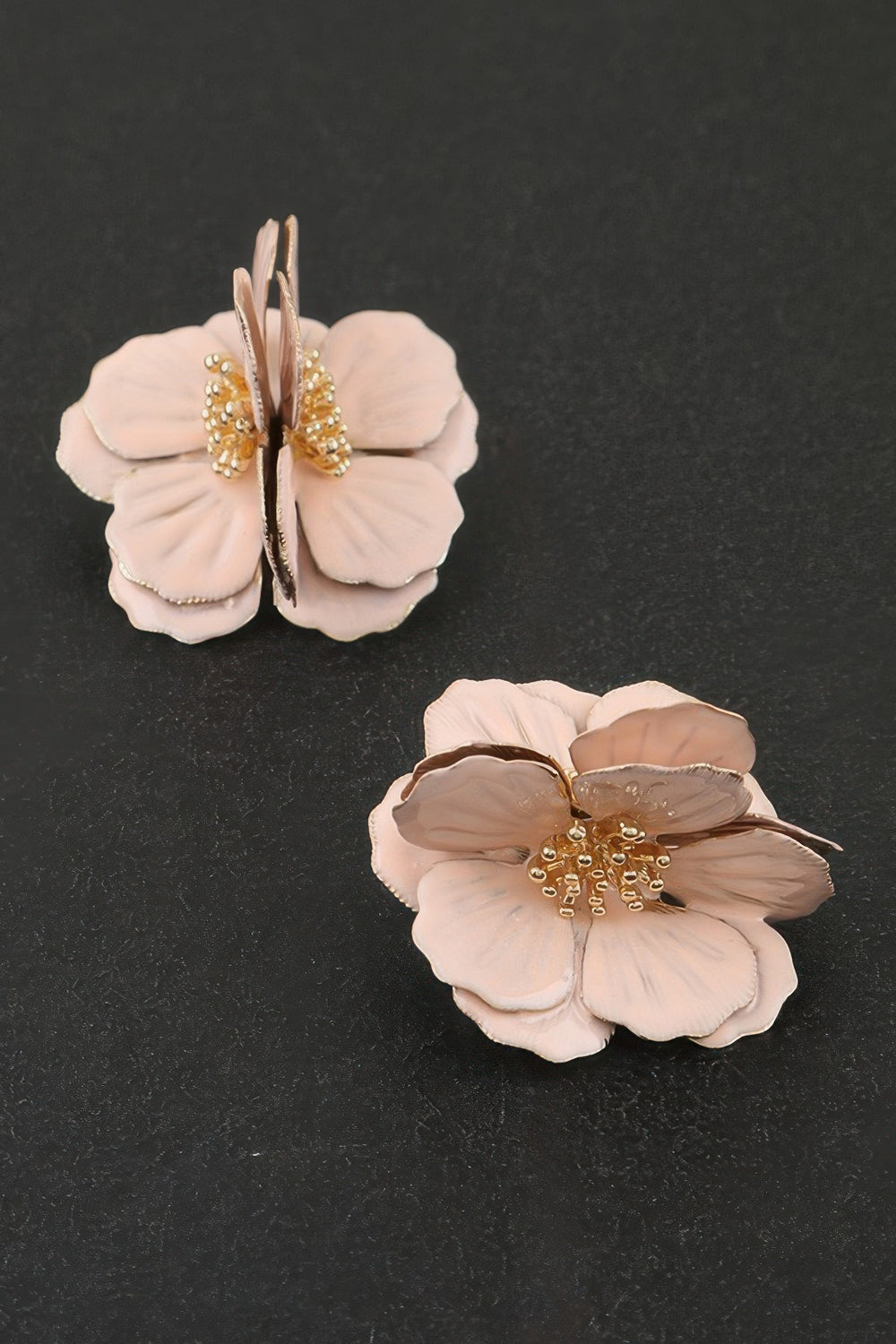 Enamel Blossom Earrings