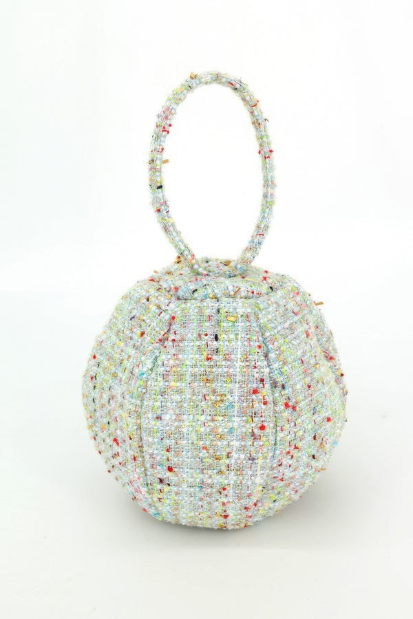 Tweed Ball Bag