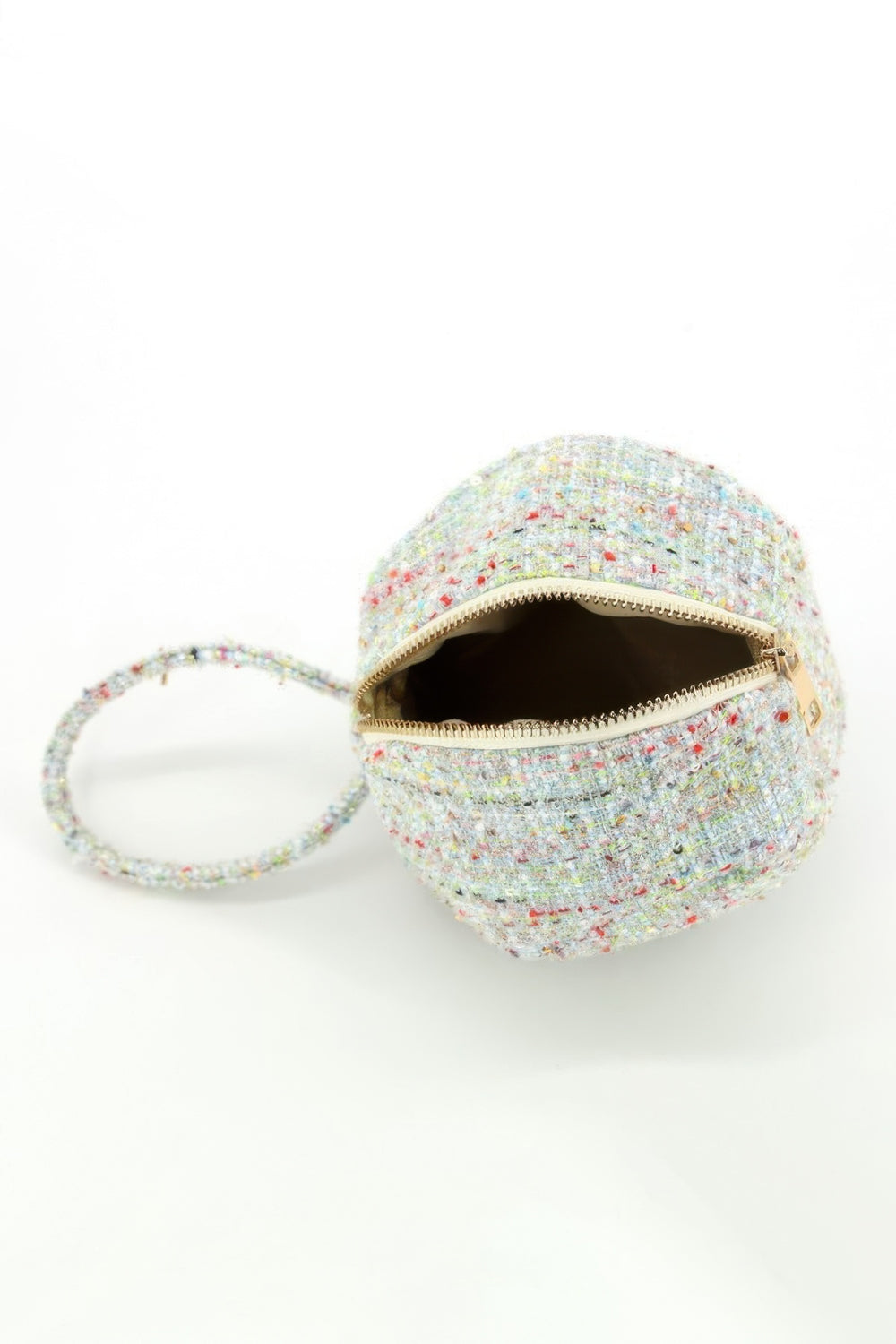 Tweed Ball Bag
