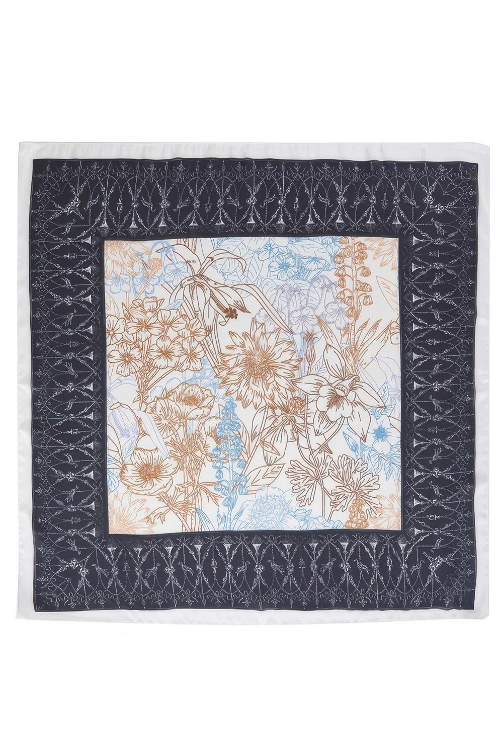 Botanical Sketch Square Scarf