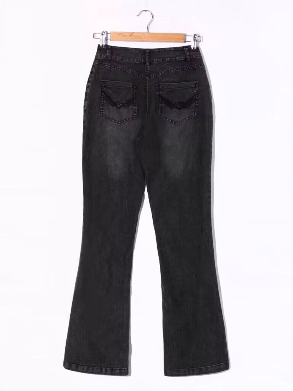 Mid-Rise Bootcut Jeans